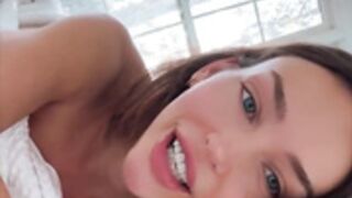 Rachel cook talks naked on the bed (OF) - part 1