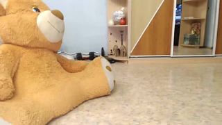 Kisankanna masturbates alone with vibrations