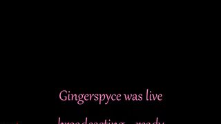 Gingerspice dirty shitty anal bate