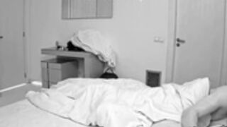 Dayana and BF intense sex under the duvet