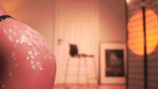 _mariarty_ (25 Feb 2022 ) sensual wax striptease