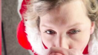 jessicamoore - mrs. clause blowjob and facial