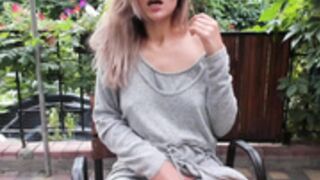 Perfect body open pussy terrace Kristymack part.2