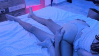 PUERTO RICO - LIGHT BLUE THONG