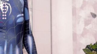 Lenoimacty as Spiderman girl on girl