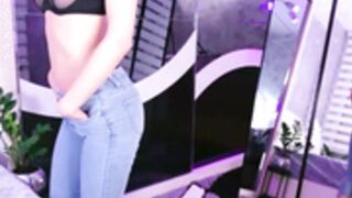 Jeans and Bra