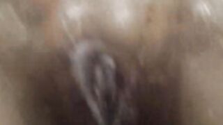 cleolane rubs herself in the shower old vid
