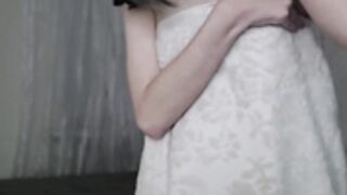 Puppet_Blush_ Public Naked Towel Tease