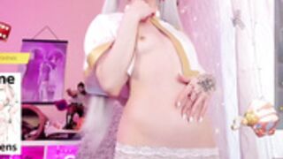 Yourcutewaifu Frieren cosplay 2