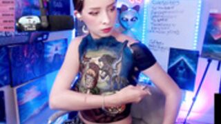 Mizzy Shaggy and Scooby bodypaint