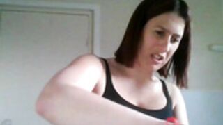 Wonderful busty french milf Monhommeetmoi