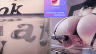 nastybambi 05052024 ball gag squirt
