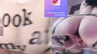 nastybambi 05052024 ball gag squirt