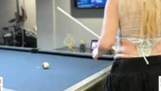 bribin5000 two couples showing boobs and playing pool