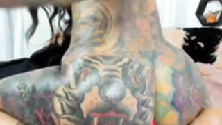 Tattooed thot