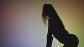 Rocknrose silhouette show and hula hoop fun