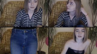 SunLight_Lady rubbing her body down in free cam recording 2017-04-13 10809
