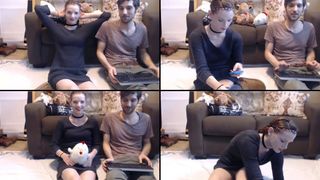 Fionnaandjimmy shot of her cummin with that phat clit throbbin in cam recording 2017-04-13 020915