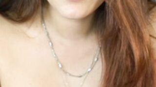 Kellytesh Dildo blow and tittfuck