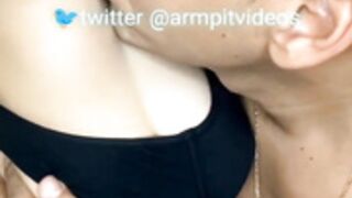 licking armpit