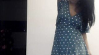 Alexys23 polka dot dress