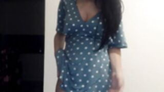 Alexys23 polka dot dress