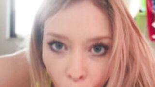 Nina Verbeek toy riding and sucking
