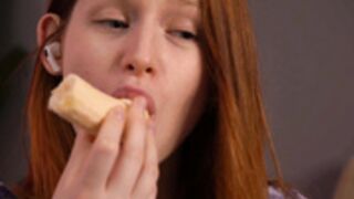 Toxl - Banana Blowjob (She broke it!)