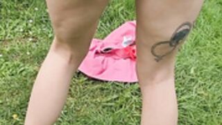 Iris Dark pops butt plug drom butt