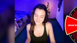 Eva_room removes bra