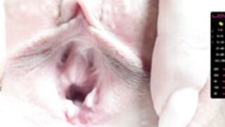 Teenage Open pussy closeup witch Part.3
