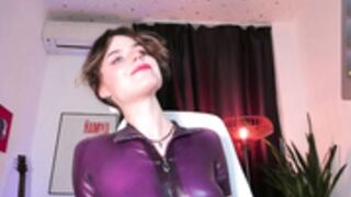 Lazy_Pepsi purple latex
