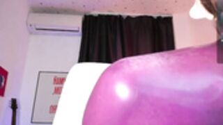 Lazy_Pepsi purple latex
