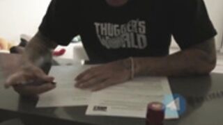 lasirena69 facial on glasses