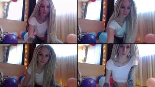 Hoteve fucking her pussy with her toy and a lot orgasm in cam recording 2017-04-15 211028