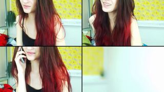 Cyndi_cici get naked and use a glass dlldo, and a suction device on her clit in cam recording 2017-04-19 103510