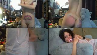 Cuddlychaos shot of her cummin with that phat clit throbbin in cam recording 2017-04-18 082542