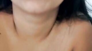 Young milf MarianaByanchi shows off engorged boobs (1)