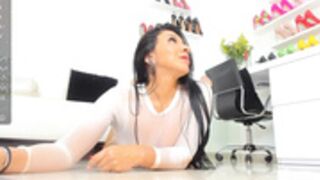 Carla Jhonson keeps on fountain squirting #1