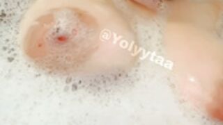 Holy Yoly Bathing tits out