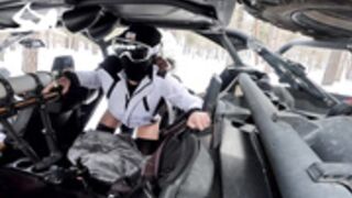 FitandFlirtyHotwife Snowbunny BBC Adventure