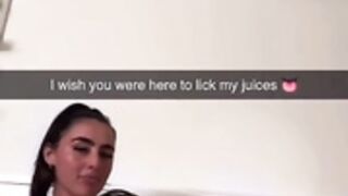 POV: Bimbo Snapchat chick cant get enough