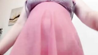 Watermelon_Sugar_ Tess_Shy nude model trying to act shy