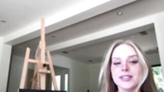 Caroline Zalog - See Through Pussy