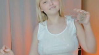 shy_blondiee - Wet shirt dancing