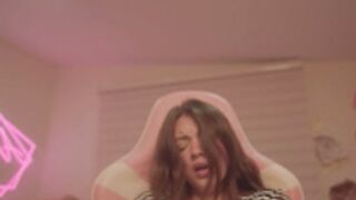 Angela_5 having a huge orgasm with her dildo