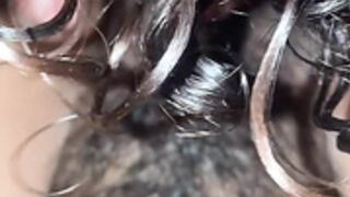 yula getting her hairy cunt eaten