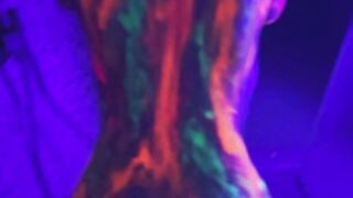 RaileyTV Neon Bodypaint