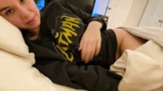 Harley West begs to cum inside her