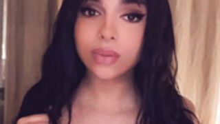 Short Lara Diabla showing her tits 1